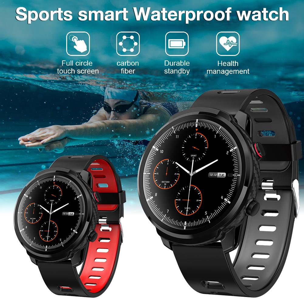 Männer Uhren Herz Rate Überwachung Smart Uhr Wasserdichte Sport Uhr Wetter Prognose Fitness Armband für SENBONO S10