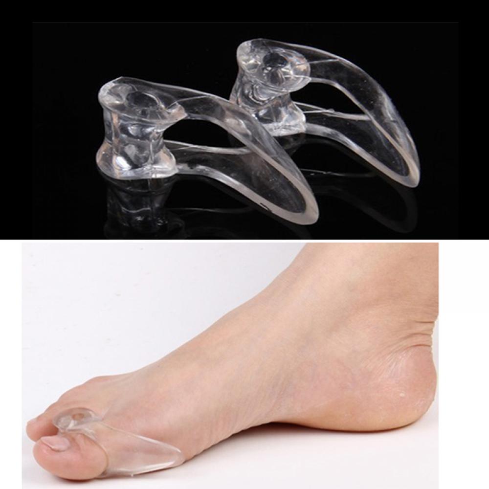 1 Paar Voet Teen Gel Silicone Separator Duim Valgus Beschermer Bunion Opluchting Voeten Zorg Teen Orthese Massager Teen Voor Relief
