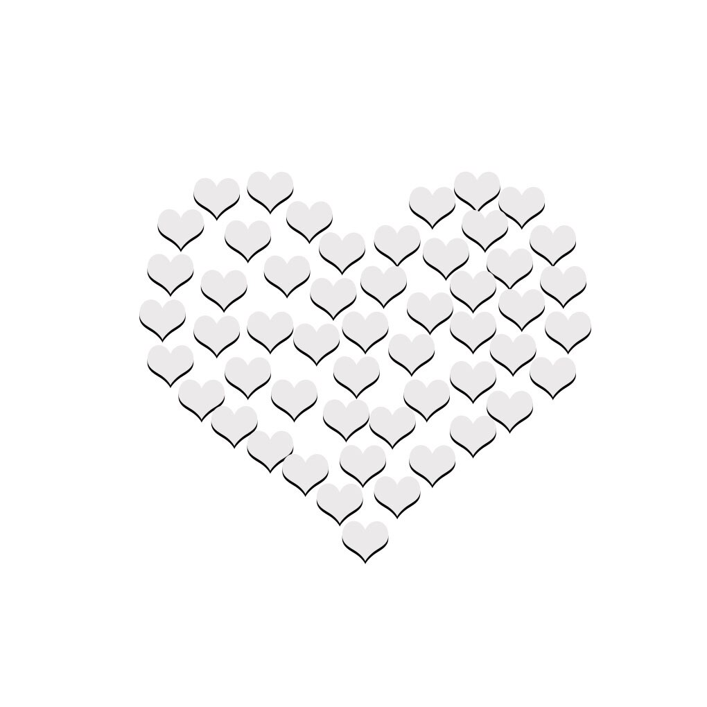 100Pcs 2Cm Kleine Hart Sticker Bruiloft Decor Acryl Spiegel Sticker Kid Kamer Diy Accessoire Party Gast Kwekerij home Decor