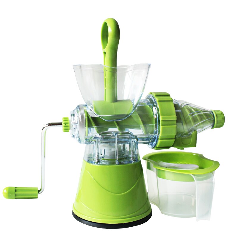 DUOLVQI Manual Hand Crank Juicer Fruit Vegetable Press Squeeze Machine Durable Multifunction Ice Cream Maker Kitchen Tool