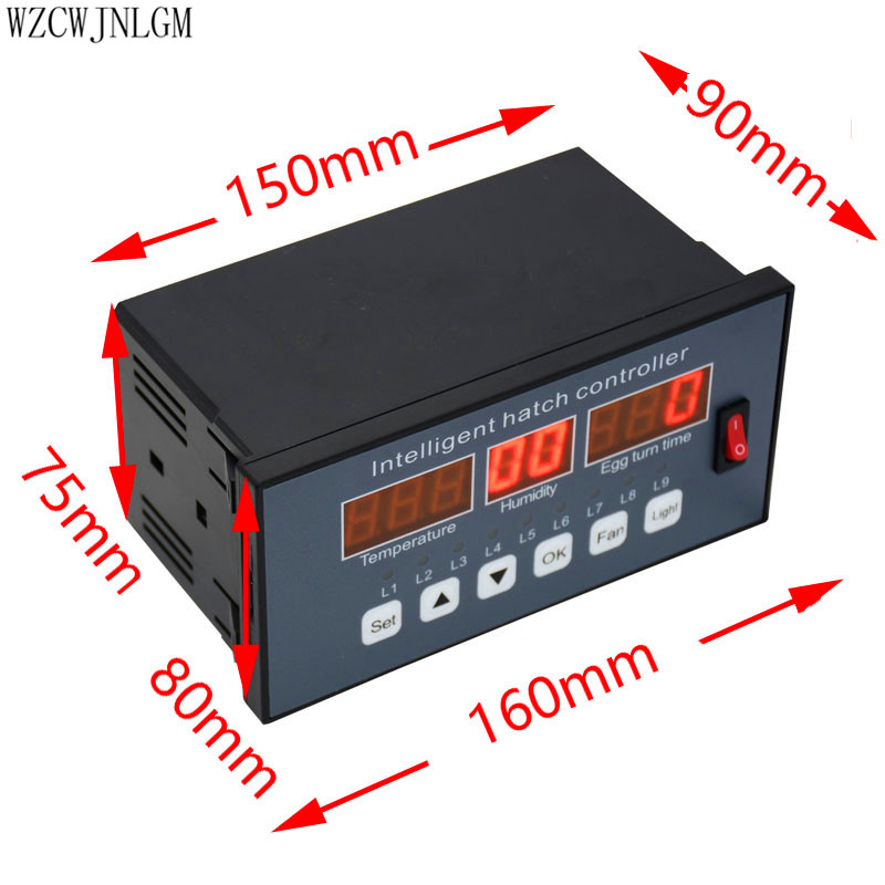 Sistema de control de incubadora de huevos multifunción, 1 XM-16, controlador automático e interruptor de ventilador, 1 Uds.: Default Title