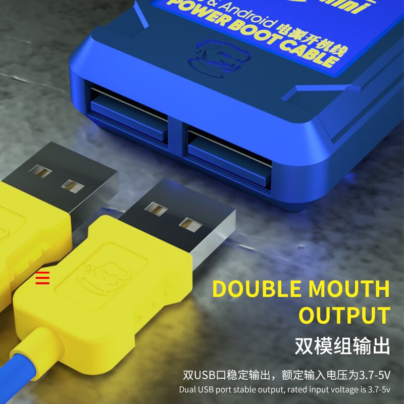 Mechanic iBoot Power Supply Power Control Test Cable for iP 6 7 8 X XS MAX 11 Pro max Android DC Power Control Line