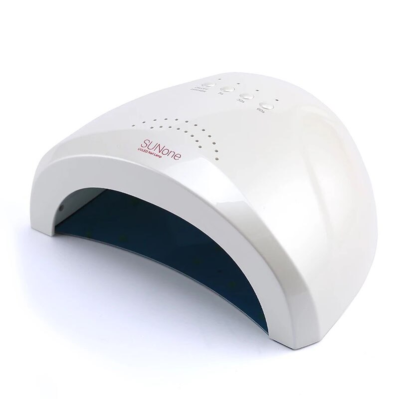 Lámpara de secado en Gel de uñas, lámpara híbrida para LED UV de uñas en Gel, 86W, de: white / US