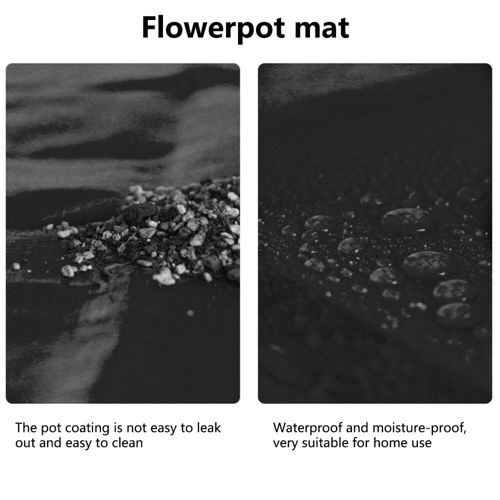 Garden Plant Mat Waterproof Moistureproof Land Mat Reusable Foldable Gardening Soil Pad Replacement Flower Plant Transplant Pot