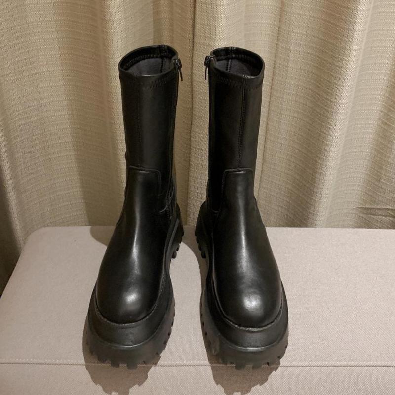 Vrouwen Laarzen Winter Hakken Lange Comfort Mujer Dij Hoge Laars Botas Mujer Rits Knie-Hoge