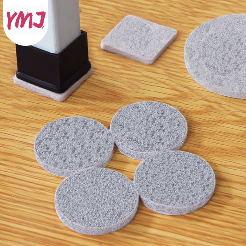 Nicht-gewebte Möbel Beine Selbst Klebe Füße Teppich Filz Pads Nicht-rutsch Verschleiß-beständig Kissen Sofa Schrank stoßstange Dämpfer für Stuhl
