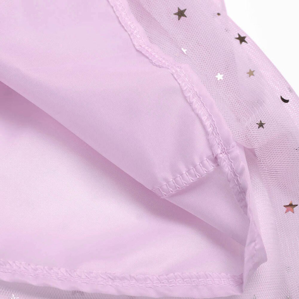 Bébé enfants filles princesse étoiles paillettes fête danse Ballet Tutu jupes vêtements d'été pour fille fleur enfants