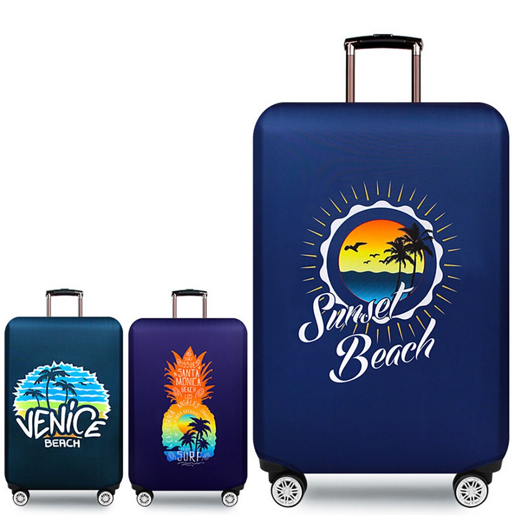 Aelicy Thicker Travel Suitcase Protective Cover Luggage Case Travel Accessories Luggage Dust Cover Apply To 18''-32'' Suitcase 4