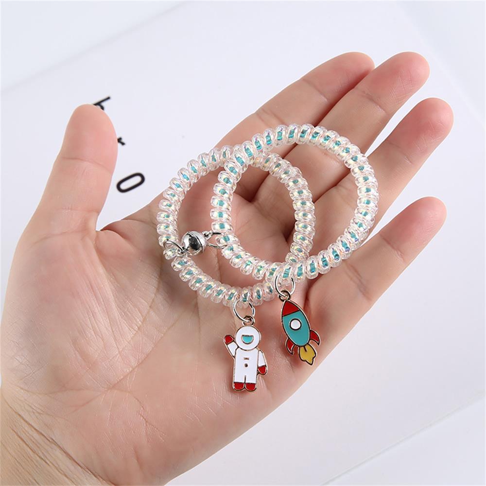 Magnet Paar Armband Trendy Stern Astronaut Armband Charme Attraktive valentinstag für Frauen Männer 2 teile/satz