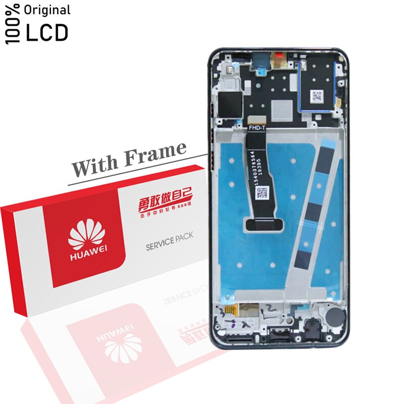 Original Bildschirm für Huawei P30 Lite LCD Anzeige Digitizer Montage berühren Anzeige gelten Huawei Nova 4e LCD Ersatz Teile