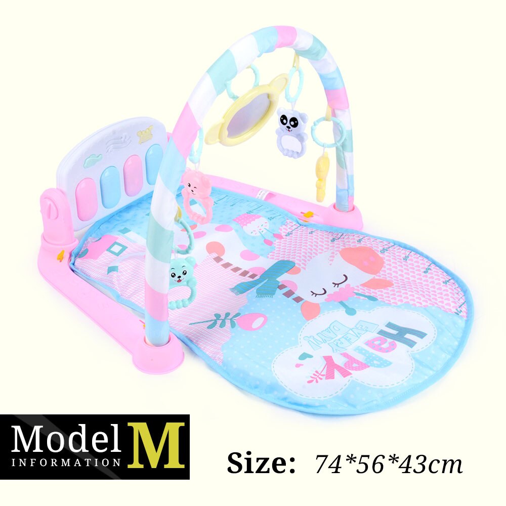 16 Stijlen Baby Muziek Rack Speelkleed Kid Rug Puzzel Tapijt Piano Toetsenbord Zuigeling Playmat Vroege Onderwijs Gym Kruipen Spel pad Speelgoed: Model M