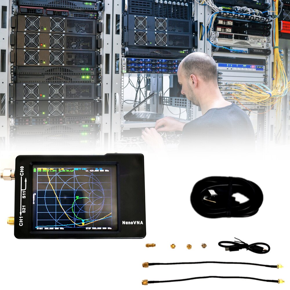 Nanovna Vector Netwerk Analyzer Antenne Analyzer Korte Golf Mf Hf Vhf Uhf Vector Netwerk Analyzer