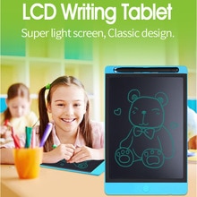 10 ''tableta de escritura LCD Digital pluma gruesa soporte de dibujo gráfico tabletas escritura a mano electrónica Bloc de notas para niños