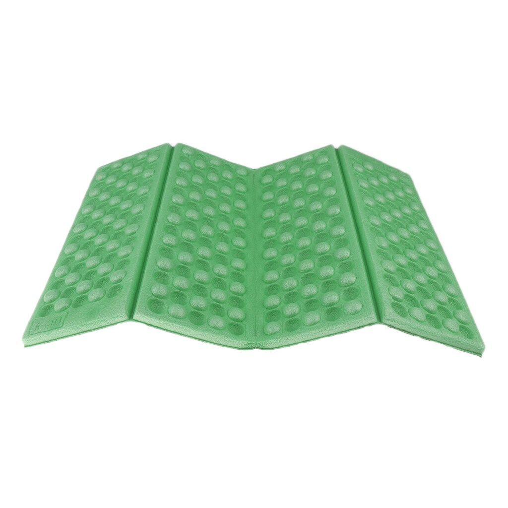 Outdoor Light Weight Foldable EVA Foam Seat Waterproof Chair Cushion Pad Camping 5 colors: Green