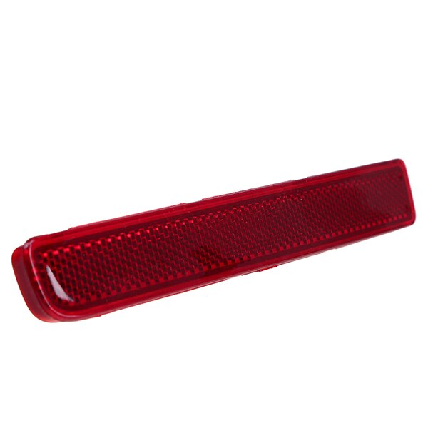 POSSBAY Red Lens Car Rear Bumper Reflector Red for Land Rover Discovery 3 2004 Warning Strip Car Reflector Red: 1 Pcs Left