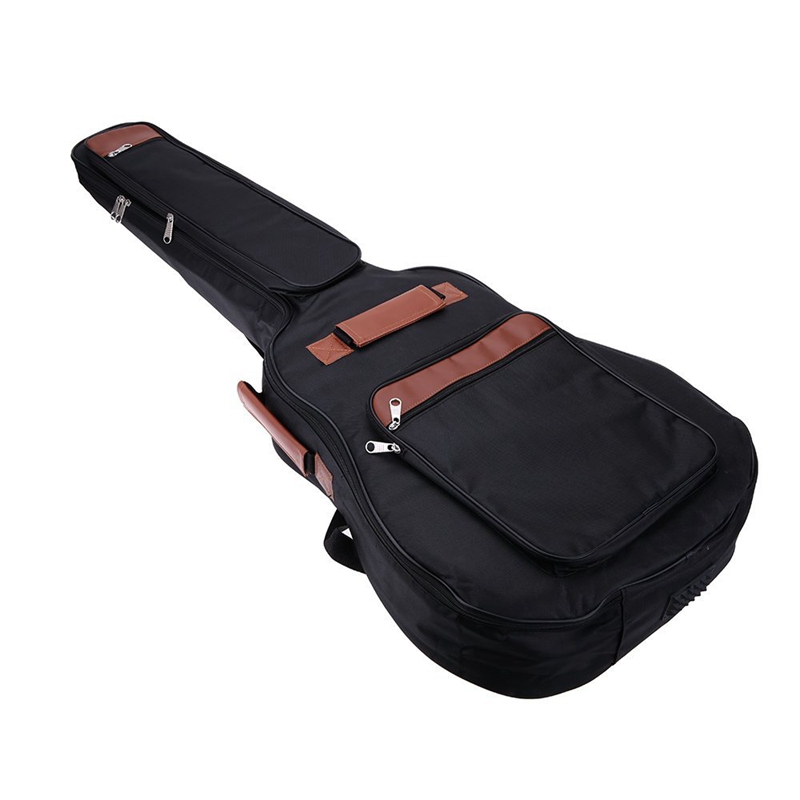 41 Inch Gitaar Rugzak Schouderbanden Zakken 8 Mm Katoen Gewatteerde Gig Bag Case: Default Title