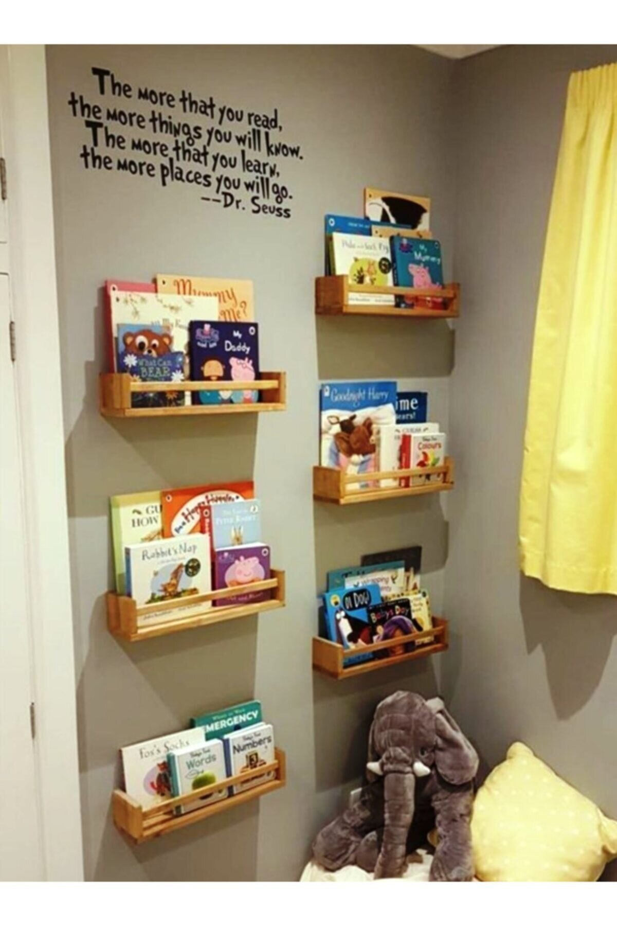 Gorgeous Decorative Natural Wood Shelf Solid Wood Shelf 1 pcs, storage racks, home living room decoration candlestick, hanging shelf floating shelf