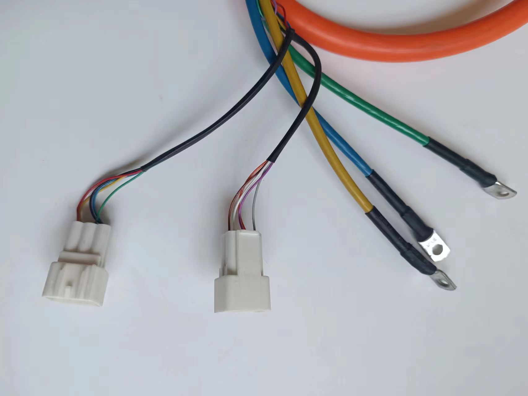 1.25 Meter 10Mm ² Elektrische Fiets High Power Motor Draad Motor Kabel Voor Hoge Snelheid Motor Elektrische Fiets Accessoires