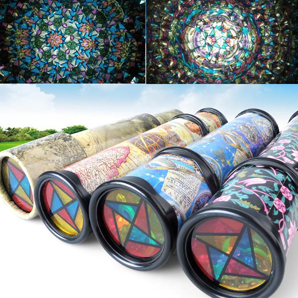 Skalierbare Drehung Kaleidoskop Magie Wechselvolle Einstellbar Phantasie Farbige Quaddel Spielzeug Für freundlicher Autismus Art Puzzle Spielzeug