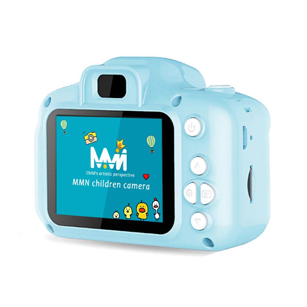 freundlicher Mini Kamera freundlicher Pädagogisches Spielzeug für freundlicher Baby Geburtstag Digital Kamera 1080P Projektion Video Kamera: Blau / mit 16GB TF Karte