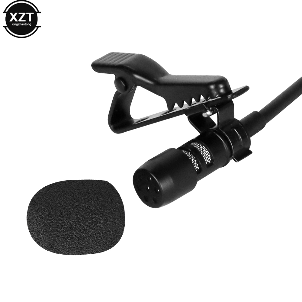 200 cm draagbare mini-USB-microfoon clip-on omnidirectionele stereomicrofoon voor laptop live-opname camera geluidskaart professioneel