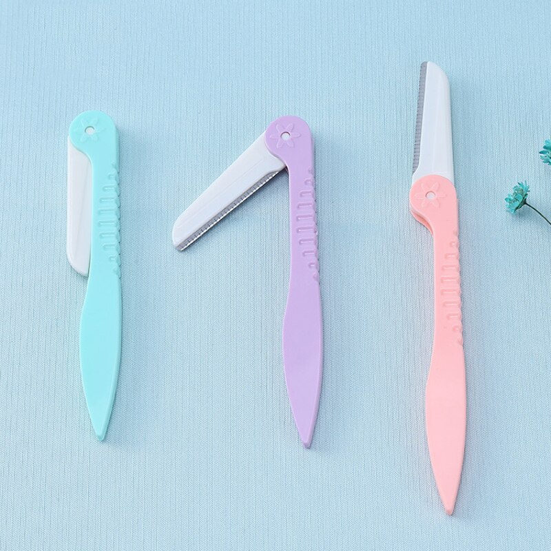 Women Eyebrow Shaver Eye Brow Trimmer Blades Eye Brow Shapers Safe Painless Eye Brow Razor Tool Maquillage