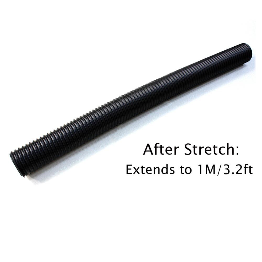 Durable 63/75mm Car Air Intake Pipe Flexible Auto Engine Air Hose Car Air Filter Intake Cold Air Ducting Feed Hose Pipe Black