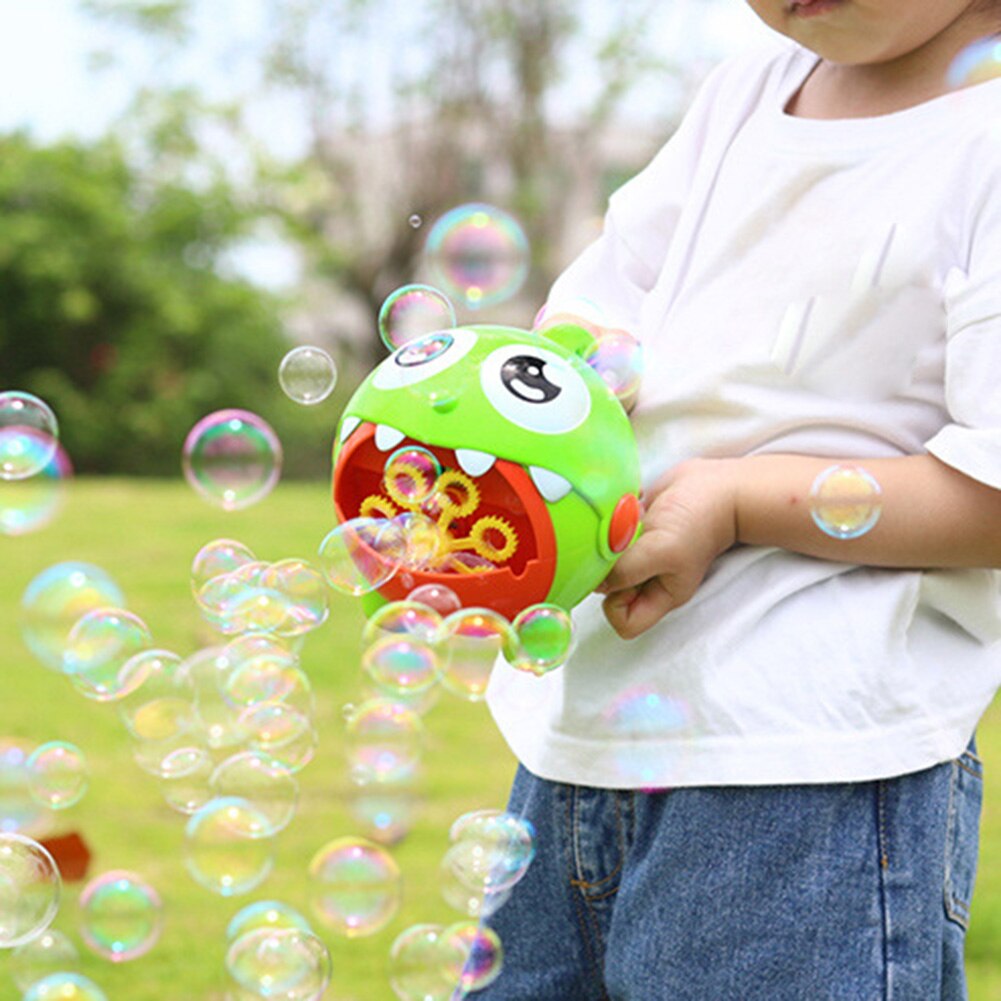 Jjrc Dragon Vorm Automatische Bubble Machine Blower Outdoor Sport Kinderen Kind Speelgoed Juguetes Brinquedos Speelgoed Voor Kinderen