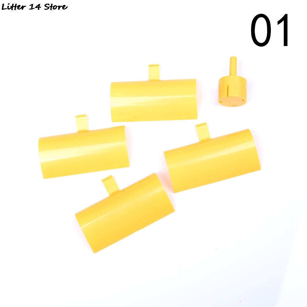 1 * Motor + 1 * Wind Generator Blade + 5Mm Verticale As Miniatuur Windturbine: A1