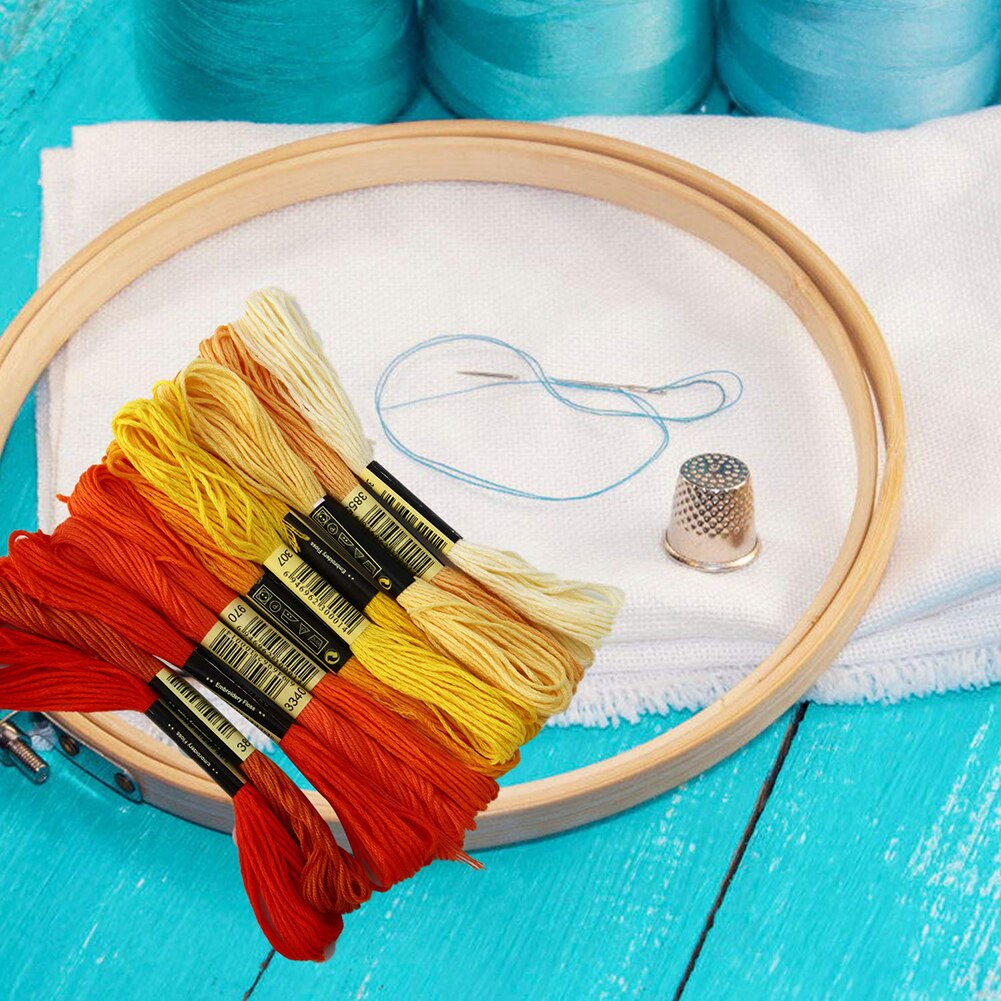 Embroidery Thread 200 Colors Embroidery Floss Cross Stitch Kit Premium Embroidery DIY Threads Crafts Cotton Sewing Skein