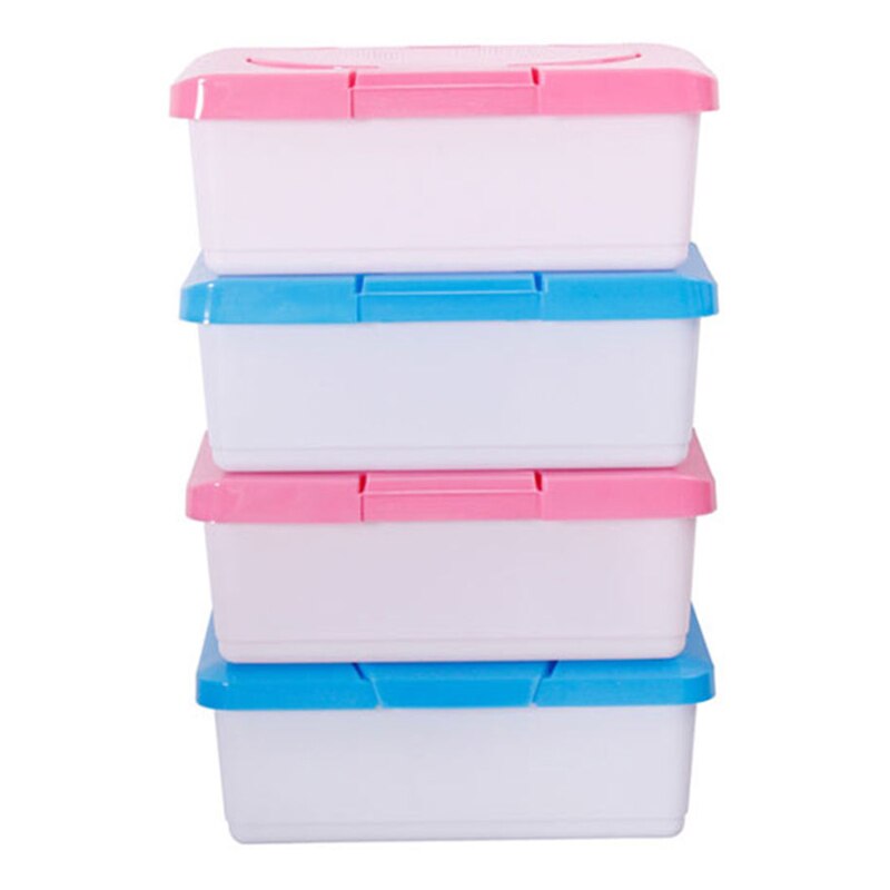 1pc 80 Sheets Dry Wet Tissue Paper Box Stroller Portable Plastic Baby Wipes Napkin Press Tissue Case Holder Container Baby Care
