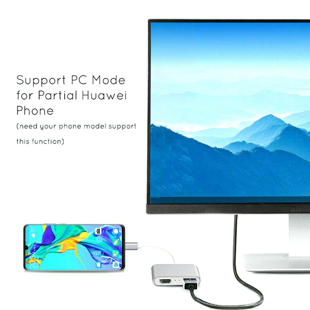 Usb C Naar Displayport Kabel 4K * 2K Type-C Naar Dp Mini Dp 2-In-1 Adapter Pd Snelle Oplader Voor Macpro Display Hud Docking Station