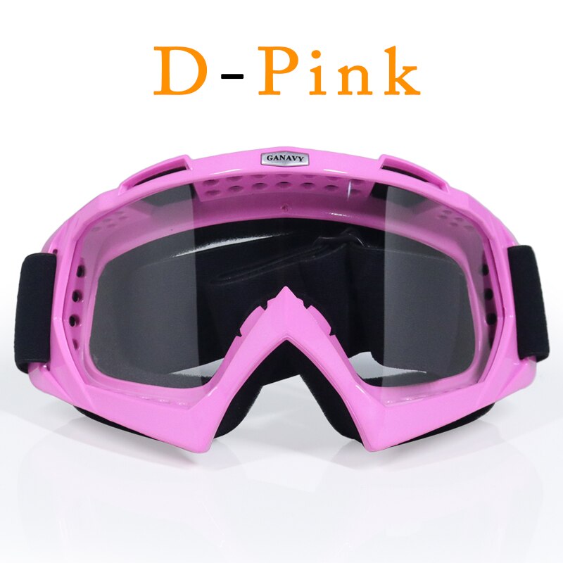 Dla dorosłych gogle Motocross motocykl motor okulary Cross Country elastyczne przezroczyste soczewki Ooculos de grau: B4