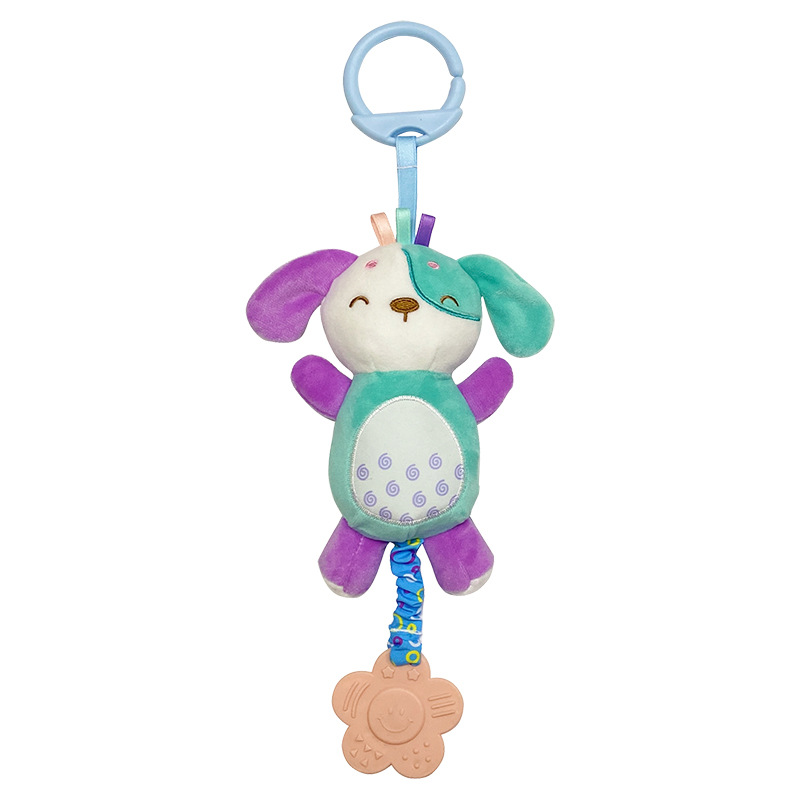 Nuevos sonajeros para bebé, juguete con campana, sonajero de peluche suave, juguetes con agarre manual, colgante para cochecito, cuna, cama, mordedor, juguete colgante de 0 a 24 meses: Azul
