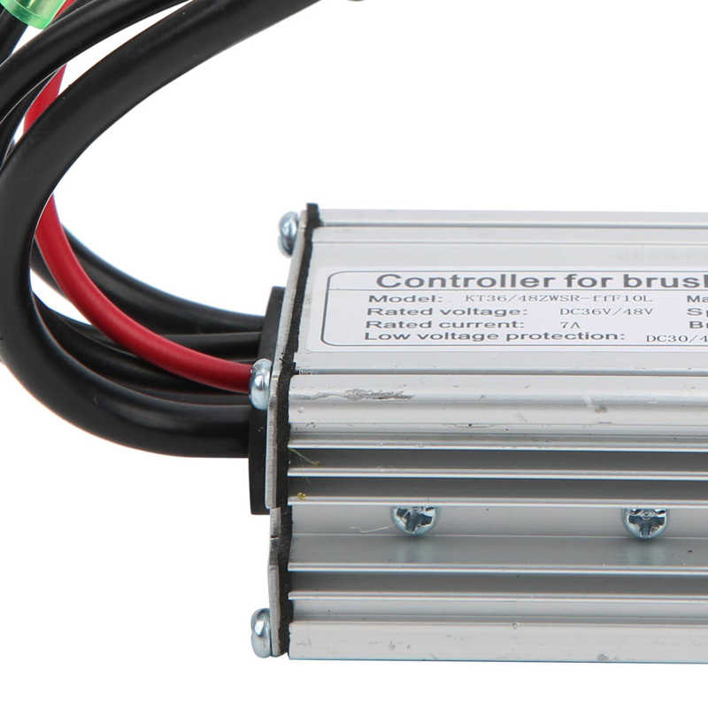 Controller 6 Buizen 36/48V Kt‑ 15A Waterdichte Dc Motor Controller Met Lamp Lijn Voor Elektrische Fiets Motor controller