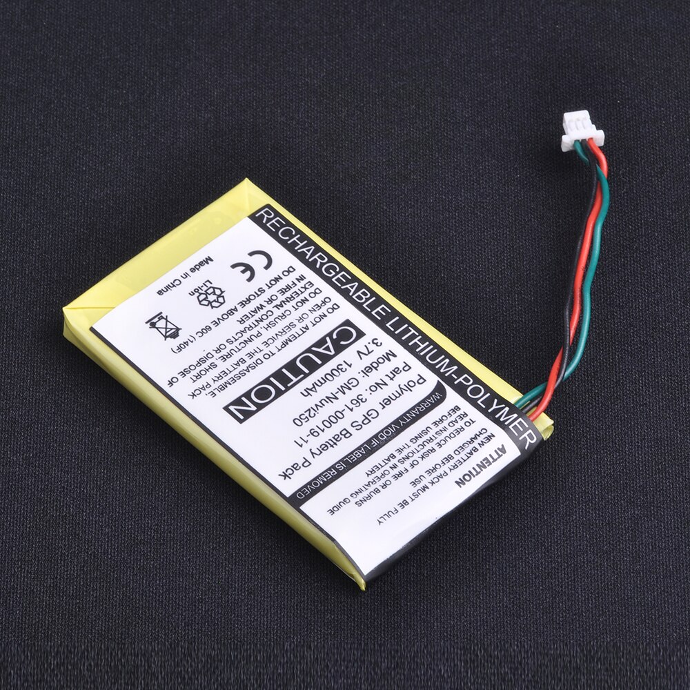 Batería GPS/SAT de 1300mAh para Garmin Nuvi 200, 200 W, 205, 205 W, 205WT, 250 252 W, 265 W