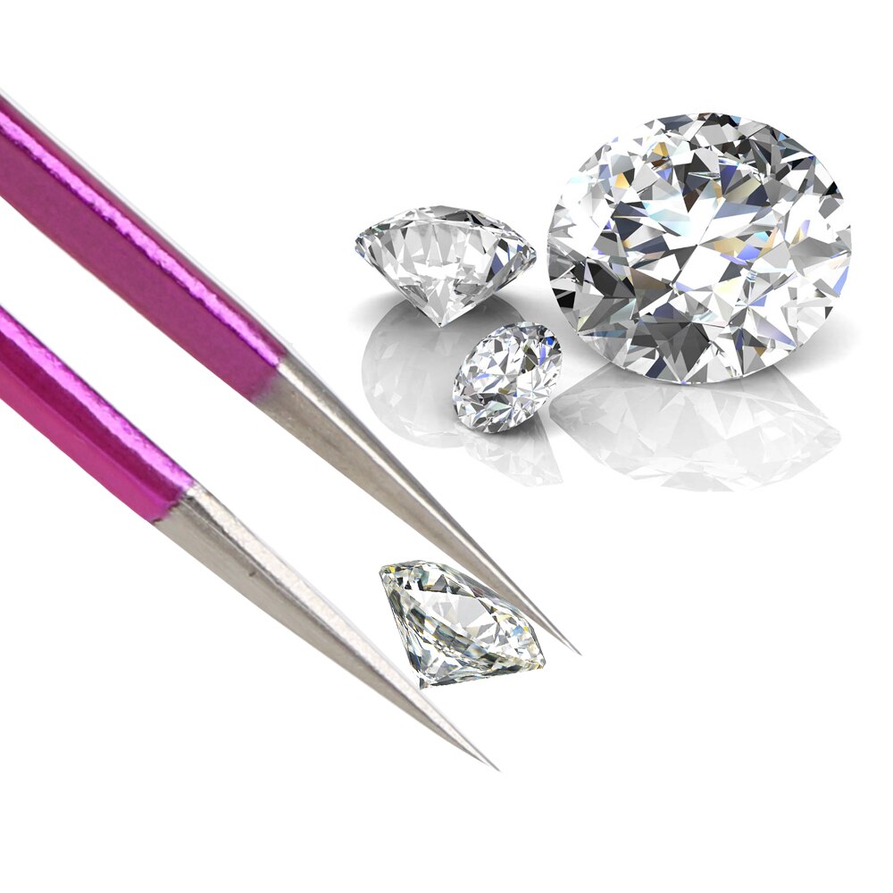 Anti-static Curved Straight Tip Precision Industrial Tweezers Curved Straight Tip Stainless Forceps