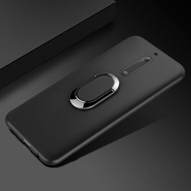 Coque pour Nokia 5 housse Nokia5 TA-1024 TA-1053 TA-1044 5.2 pouces souple noir Silicone housse de téléphone pour Nokia 5 double SIM étuis: Black