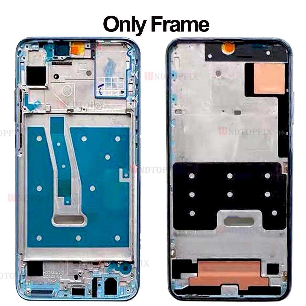 Huawei honor 10 lite -kotelolle keskimmäinen etukehys runkolevyn varaosat honor 10 lite -takakansi