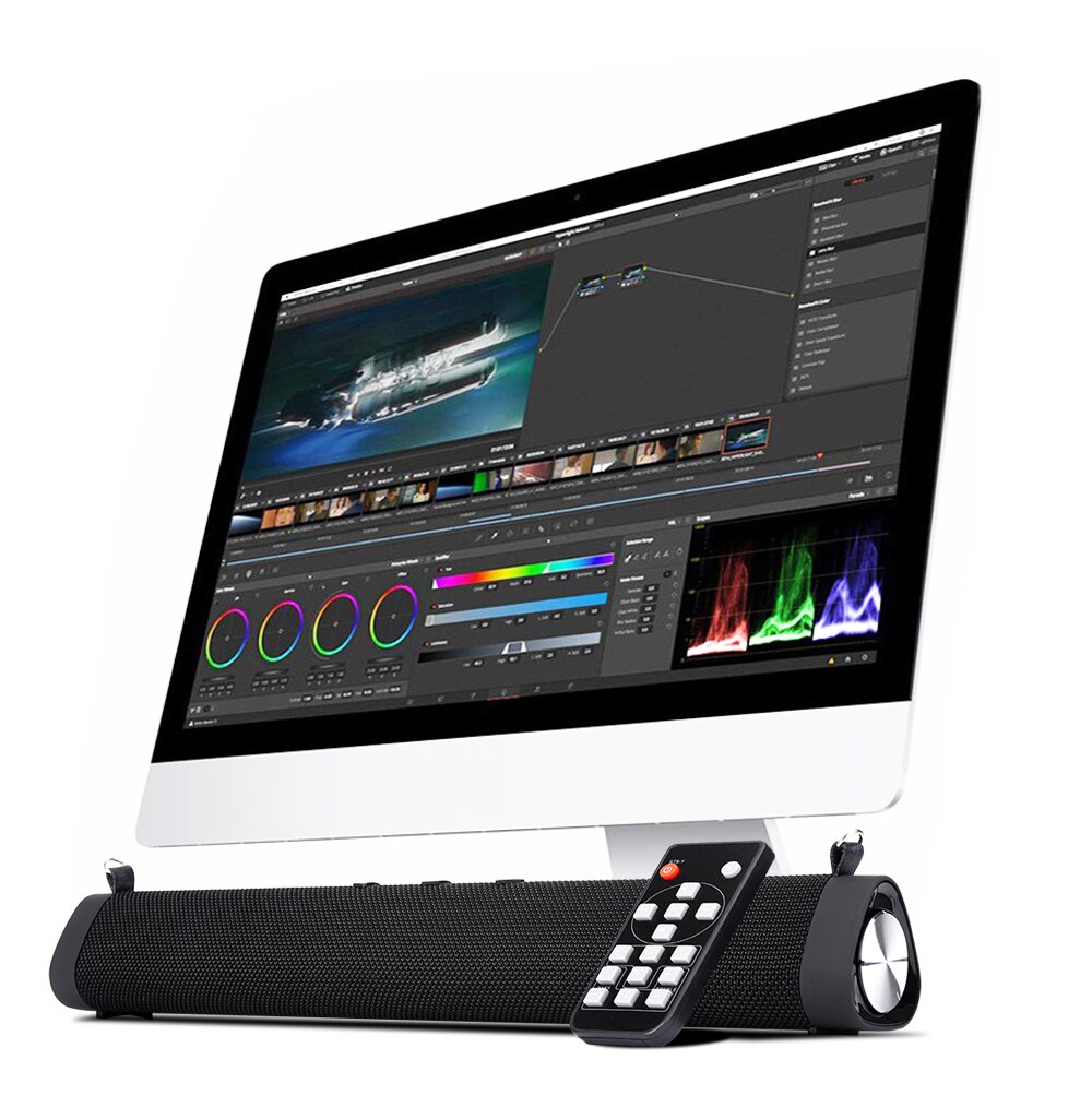 Good Bass Tv-Speaker Soundbar Wired Bluetooth Theater Home-Surround for PC And Outdoor waterproof loudspeaker