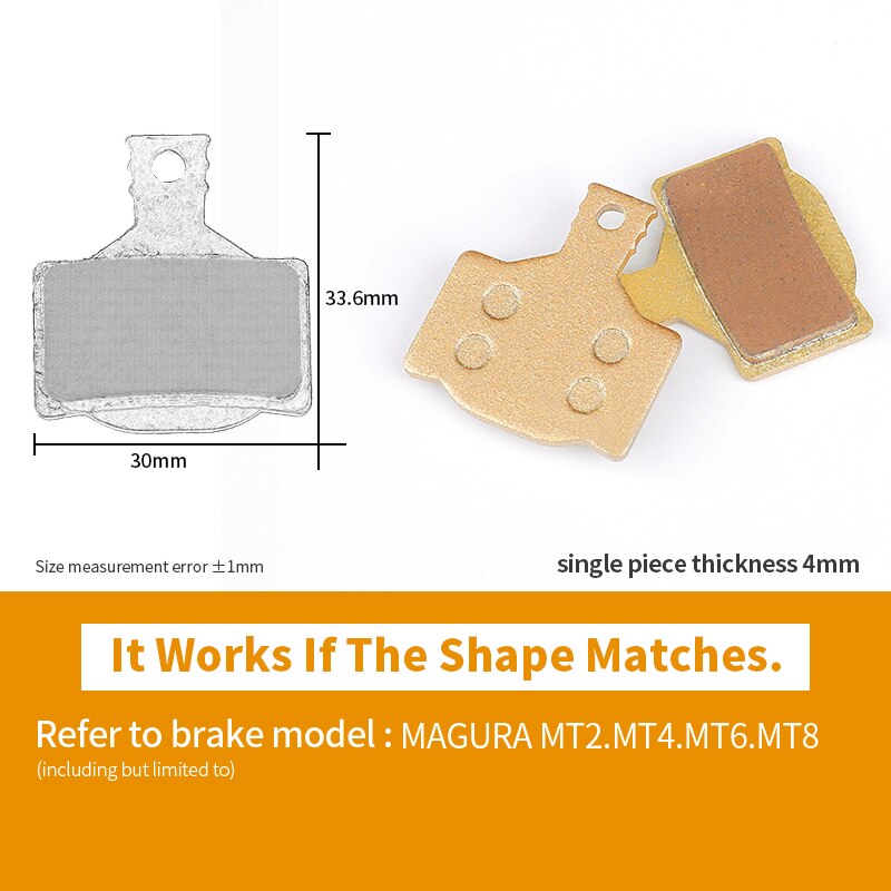 1 para miedziana podstawa klocki hamulcowe robić rowerów Shimano XTR M965 966 święty XT SLX Deore Auriga SRAM zachłanny BB5 BB7 soczysty eliksir Magu: 857