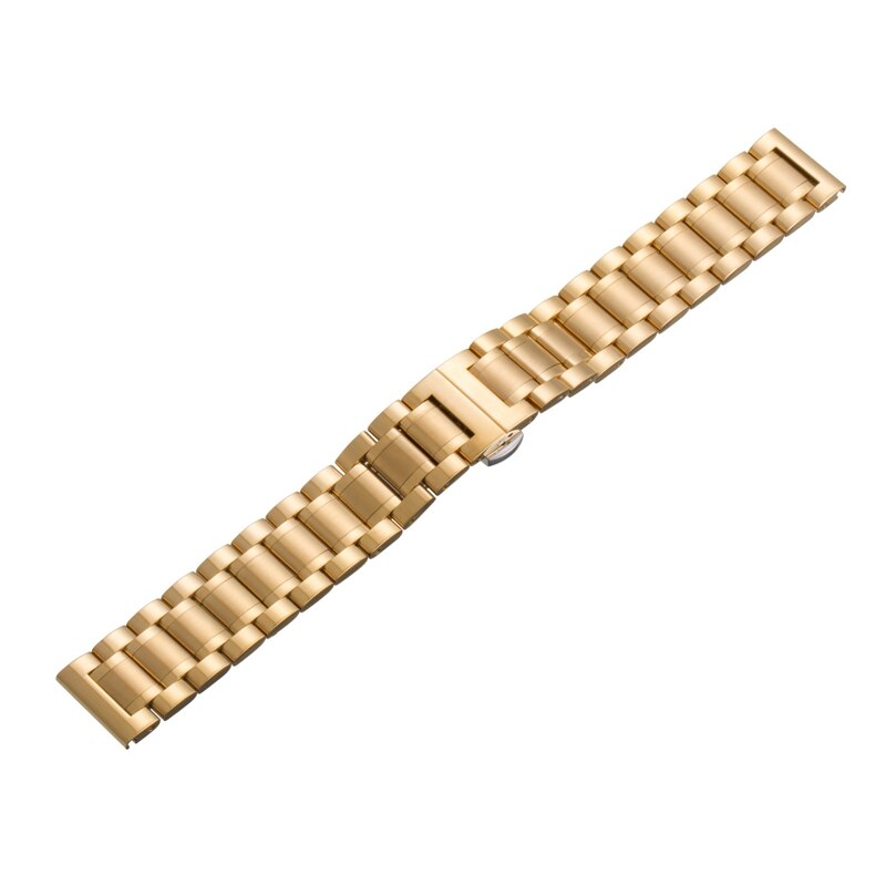 Roestvrij Stalen Horloge Band Polsband Armband Voor Huawei B5 Horlogeband Voor Timex TW2R26500 Riem: gold