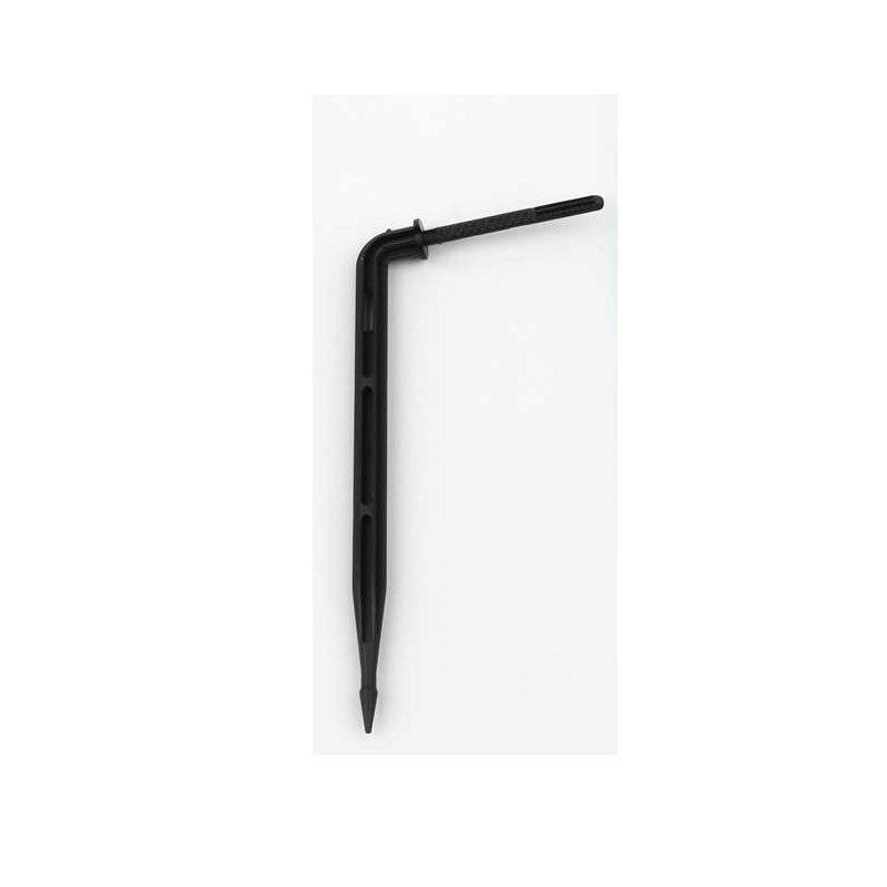 Système d'arrosage goutte-à-goutte à Micro flèches pour tuyau d'arrosage, tuyau 3/5 Mm, 20 pièces: bend Arrow(black)
