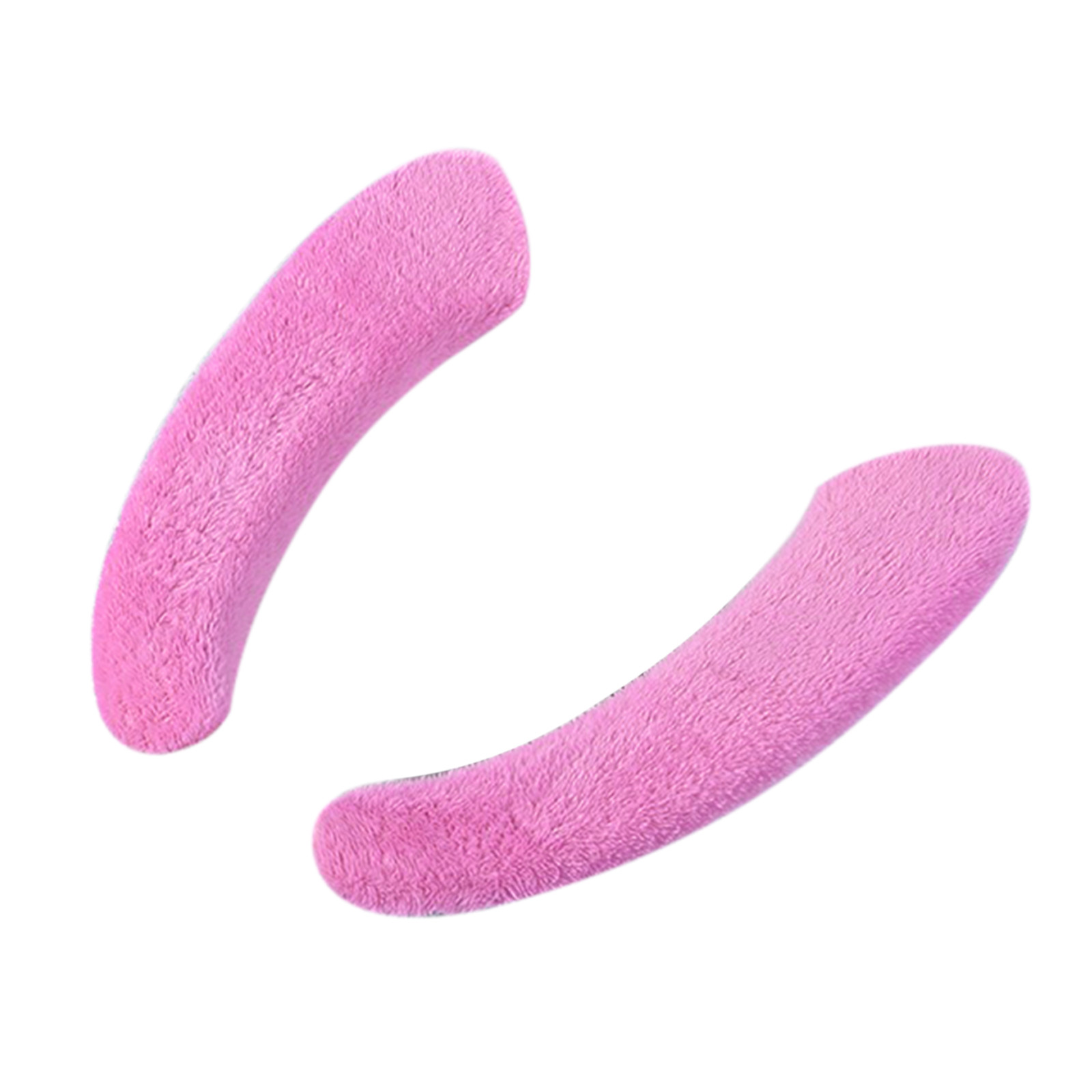 Siège de toilette en peluche chaude réutilisable, 1 paire, Portable, remplissage, tapis de salle de bain lavable, couverture de siège, tampon collant de santé, fournitures ménagères: D-HT