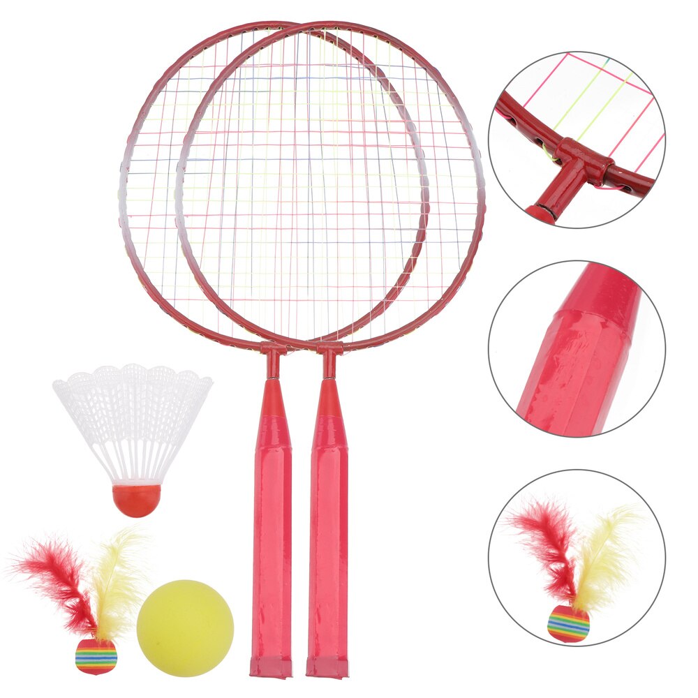 Badminton Tennis Rackets Ballen Set Kinderen Kids Outdoor Sport Ouder-Kind Sport Educatief Sport Spel Speelgoed Voor Kinderen Bo