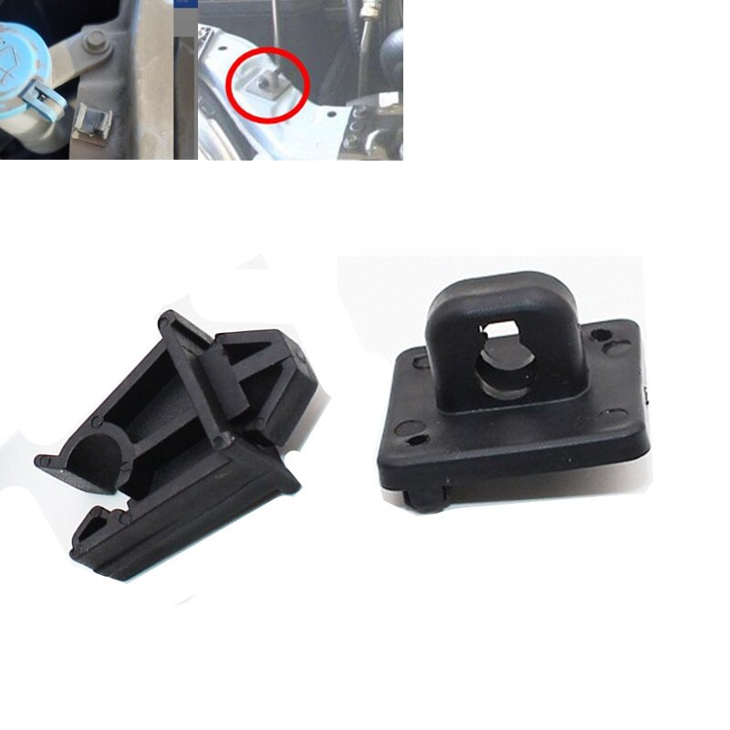 For Chevrolet Sail Cruze Buick Excelle Parts 2x Car Engine Support Rod Clips Fixed Bracket