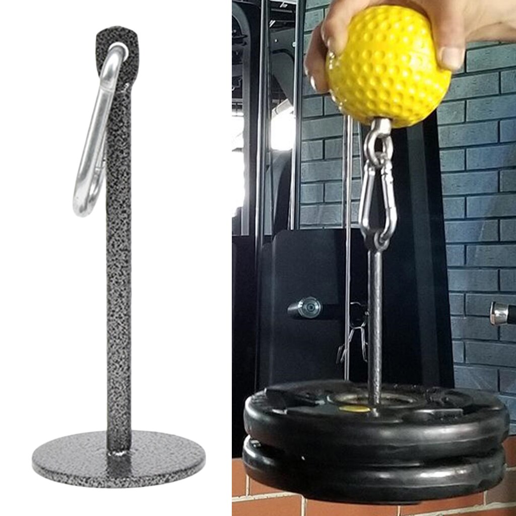 Stål vægtplade læssestift greb styrketræning vægte holder 17cm
