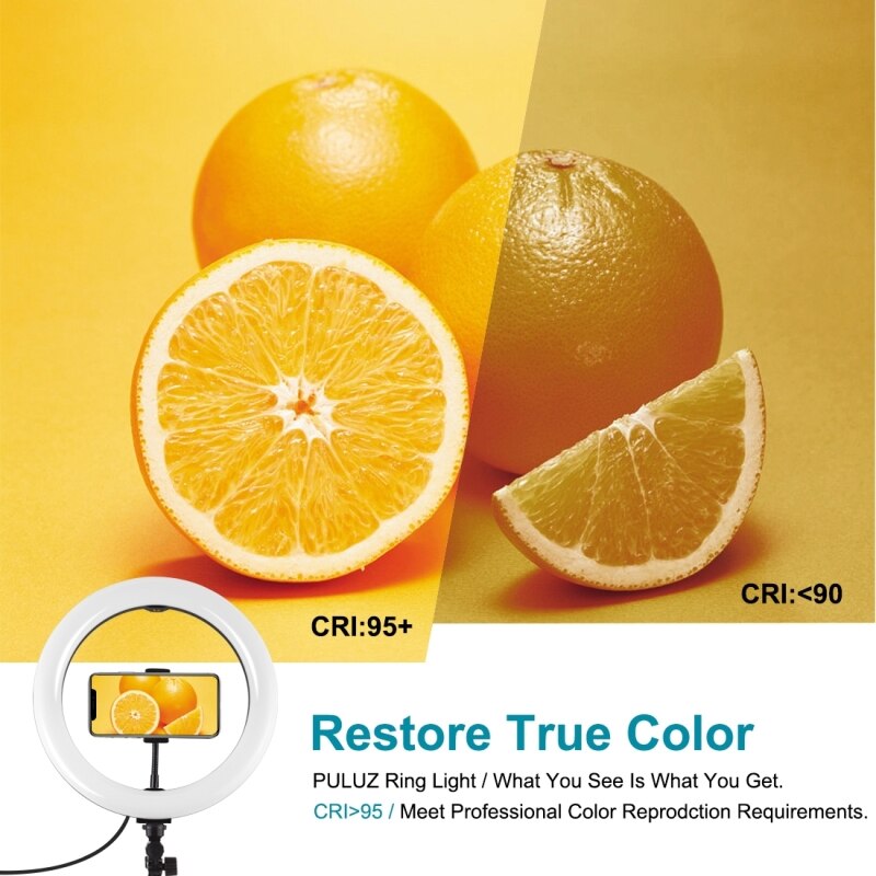 Gebogen Oppervlak Live Vullen Licht Broadcast Verfraaiing Light Usb Charger Verstelbare Helderheid Voor Indoor Outdoor Fotografie