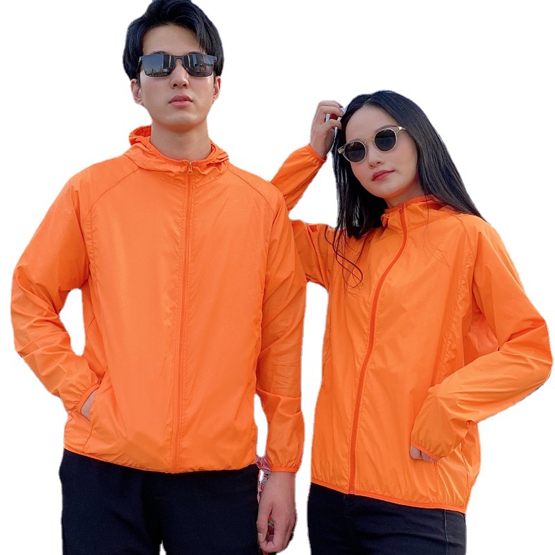 Casual zomerjack met capuchon Heren Dames Zonbescherming Kleding Jachtkleding Sneldrogend Windjack Veelzijdige viskleding