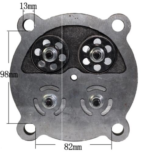 Ventiel plaat JC DF KS en uitlaatkleppen luchtcompressor pomp hoofd accessoires Zuiger compressor: JC 100